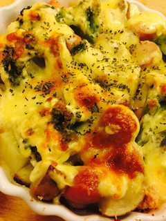 ❄︎簡単❤️ポテトの明太チーズ焼き❄︎-レシピのメイン写真