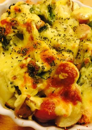 ❄︎簡単❤️ポテトの明太チーズ焼き❄︎-レシピのメイン写真