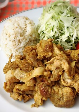 お手軽☆豚こま肉でタンドリーポーク-レシピのメイン写真