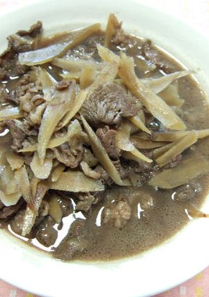 牛肉と牛蒡の田舎煮-レシピのメイン写真