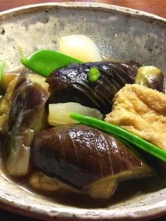 茄子と厚揚げの煮物-レシピのメイン写真