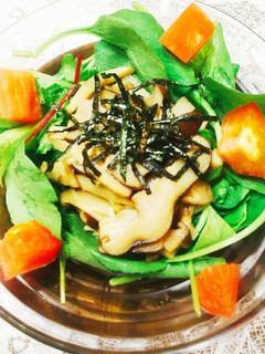 スピードメニュー!きのこのおかずサラダ-レシピのメイン写真