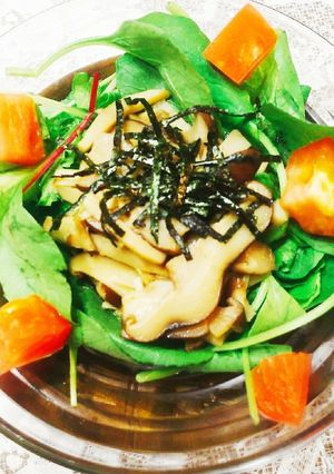 スピードメニュー！きのこのおかずサラダ-レシピのメイン写真