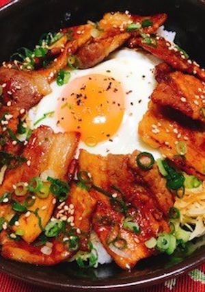 コク旨だれの豚丼-レシピのメイン写真