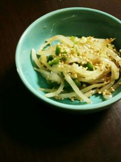 レンジで簡単‼オクラともやしのナムル-レシピのメイン写真