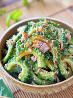 作り置き*和えるだけ!無限ゴーヤ-レシピのメイン写真