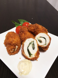 胸肉の大葉とチーズ巻きフライ-レシピのメイン写真