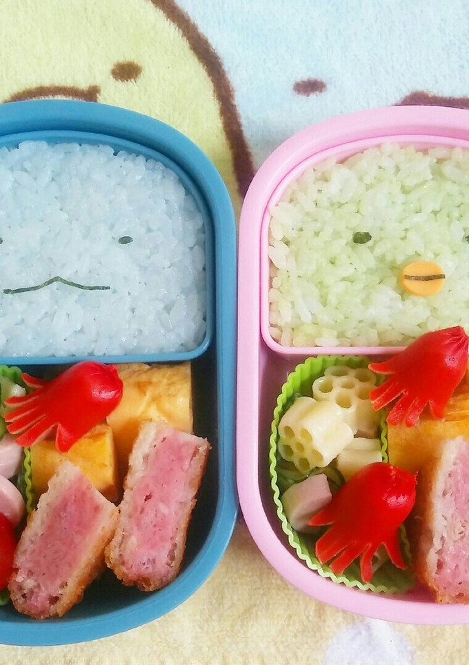 簡単!!すみっコぐらし。幼稚園♡キャラ弁-レシピのメイン写真