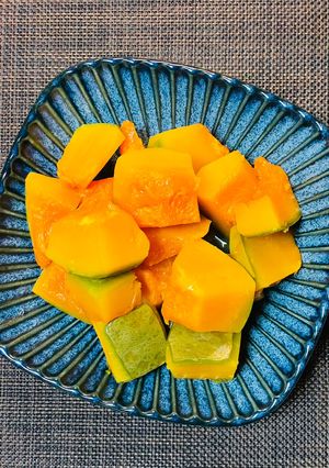 かぼちゃの煮物　　　　　かぼちゃのうま煮-レシピのメイン写真