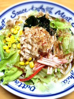 サラダうどん-レシピのメイン写真