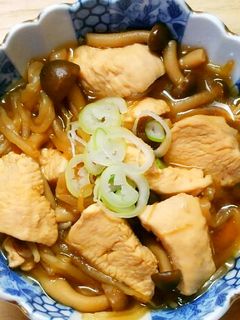 鶏むね肉しめじ もやしの柚子胡椒ポン酢煮-レシピのメイン写真