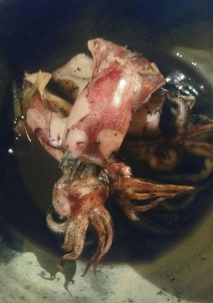 ひいかのすみ煮込み-レシピのメイン写真