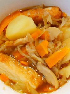 切干し大根とじゃがいも さつま揚げの煮物-レシピのメイン写真