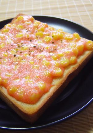 明太子コーンマヨ☆トースト-レシピのメイン写真