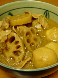 ☆圧力鍋で♪豚バラと根菜の味噌煮-レシピのメイン写真