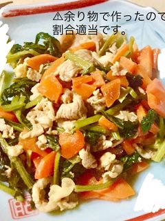 ちょー簡単❤︎肉野菜炒め-レシピのメイン写真