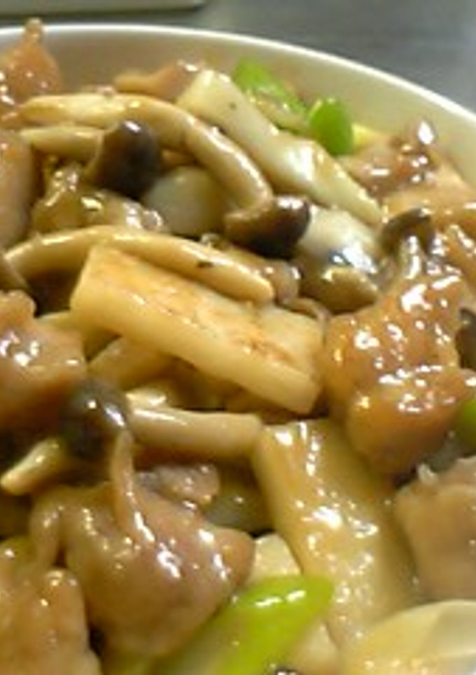 鶏肉と長いものオイスター炒め-レシピのメイン写真