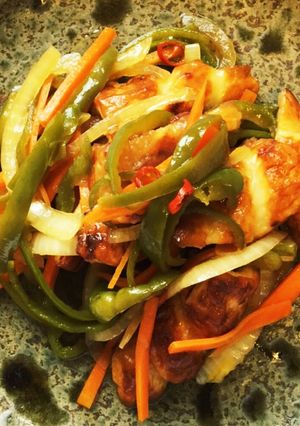*黒酢と麺つゆで!ちくわの南蛮漬け*-レシピのメイン写真