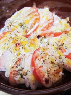 簡単美味♪トマトのチーズ焼き-レシピのメイン写真