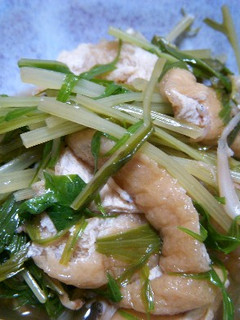 カルシウムたっぷり♪水菜煮-レシピのメイン写真