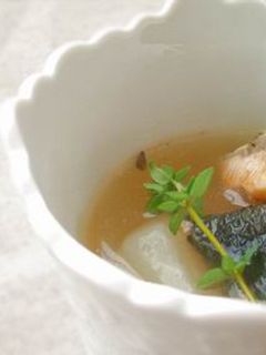 鮭と大根のスープ-レシピのメイン写真