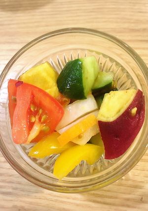 カラフルな夏サラダ-レシピのメイン写真