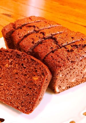 オーブンまで5分⁈チョコパウンドケーキ-レシピのメイン写真