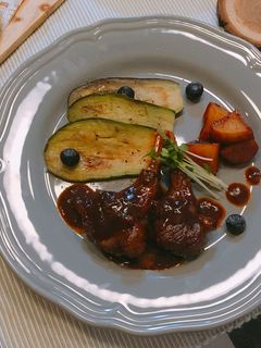 スペアリブのブルーベリーソース☆-レシピのメイン写真