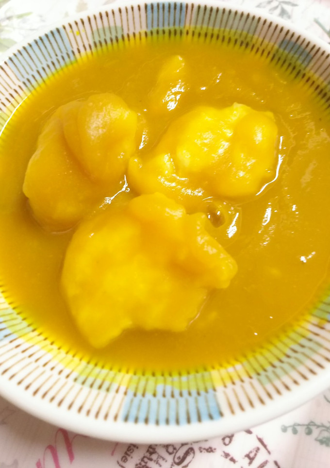 南瓜の煮物をリメイク!!かぼちゃのお汁粉-レシピのメイン写真