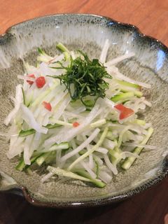 大根と胡瓜の梅サラダ-レシピのメイン写真