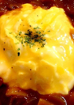 失敗なし！とろとろ卵の作り方 オムライス-レシピのメイン写真