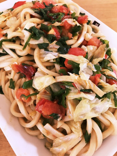 野菜たっぷり焼うどん-レシピのメイン写真