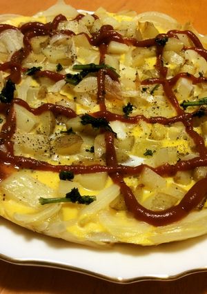 シンプルな定番スパニッシュオムレツ-レシピのメイン写真