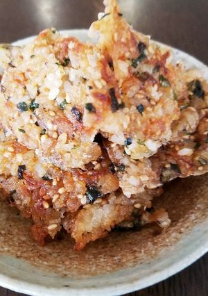 やみつき！ご飯おせんべい♪-レシピのメイン写真