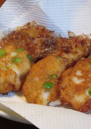 手作り！チーズとイカと枝豆のさつま揚げ-レシピのメイン写真