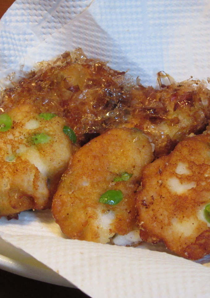 手作り！チーズとイカと枝豆のさつま揚げ-レシピのメイン写真