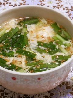 中華風かきたまスープ-レシピのメイン写真