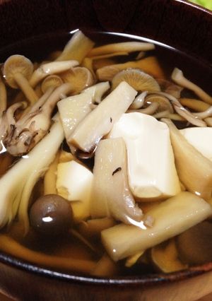 簡単！きのこたくさん汁-レシピのメイン写真
