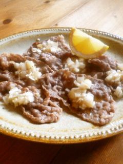 お酒がススム♡ねぎ塩焼肉♪-レシピのメイン写真