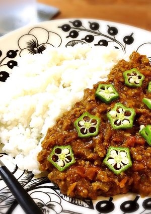 山椒が決めて☆夏の簡単トマトドライカレー-レシピのメイン写真
