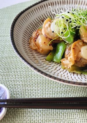 ホタテとブロッコリーの照りマスタード和え-レシピのメイン写真