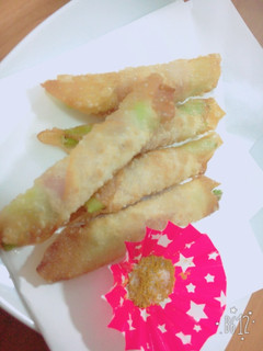 アスパラベーコン揚げ-レシピのメイン写真