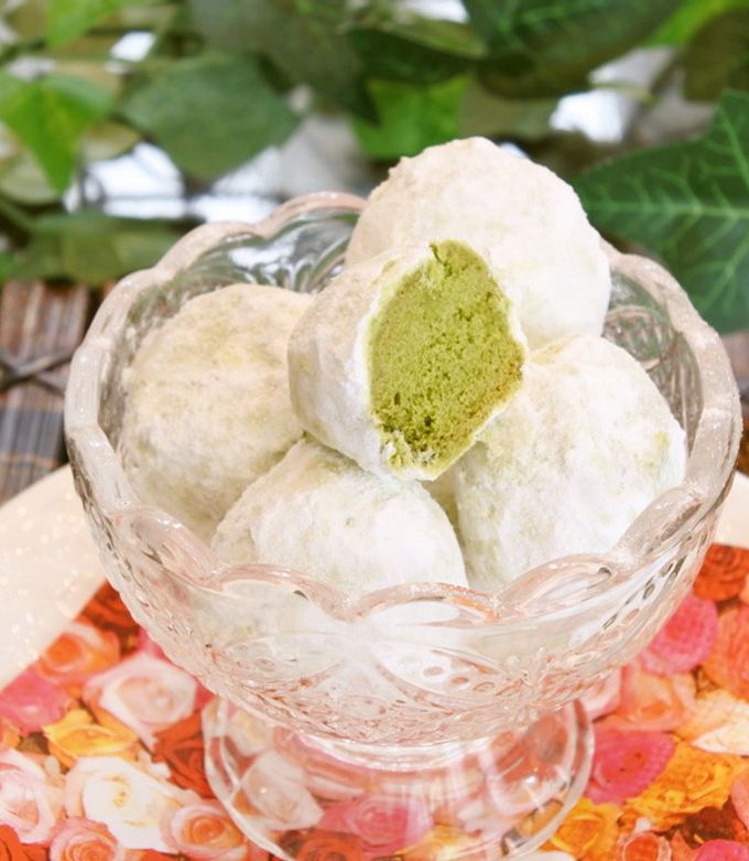 簡単美味♪ 極上抹茶スノーボール❀ by スタイリッシュママ