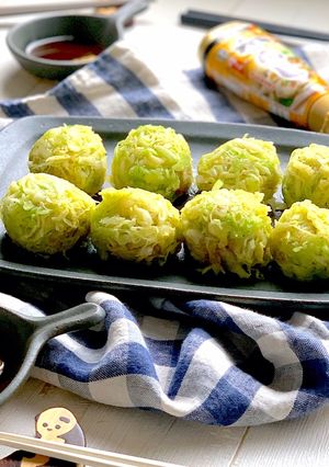 玉ねぎたっぷりレンジで春キャベツ焼売-レシピのメイン写真