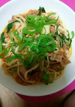 旨っ!ピリ辛!豚キムチうどん☆-レシピのメイン写真