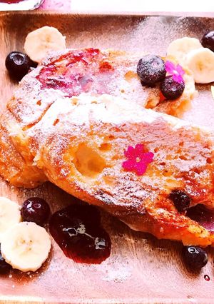 カフェ風☆彡フランパンのフレンチトースト-レシピのメイン写真