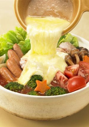 トマトチーズフォンデュ鍋-レシピのメイン写真
