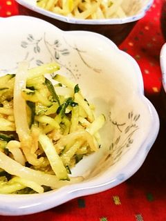 3ステップ!【もやしと胡瓜の梅醤油和え】-レシピのメイン写真