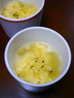 簡単!ツナ缶汁☆卵スープ-レシピのメイン写真