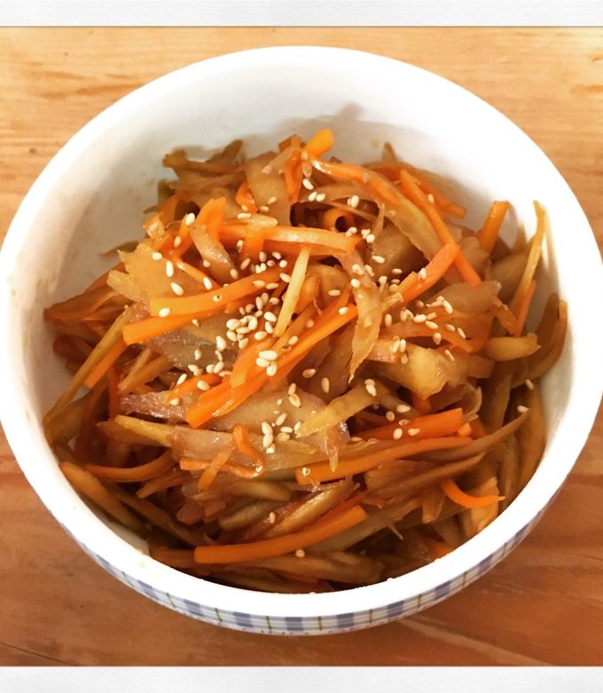 きんぴらごぼう by tomompq 【クックパッド】 簡単おいしいみんなの